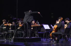 Musikeneko SInfonietaren argazki bat kontzertu batean