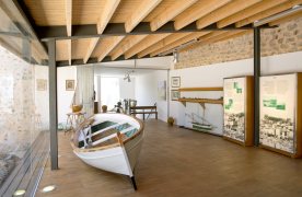 Interior del Museu de la Mar, del Port de Sóller