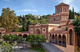 Exterior del Museu d'Arqueologia de Catalunya