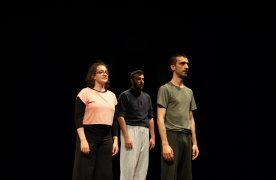 Imatge d'un assaig al Teatre del Mar