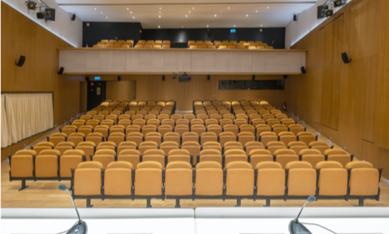 Interior de l'Ateneu Barcelonès