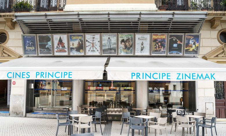 Fotografía del exterior de los cines Príncipe