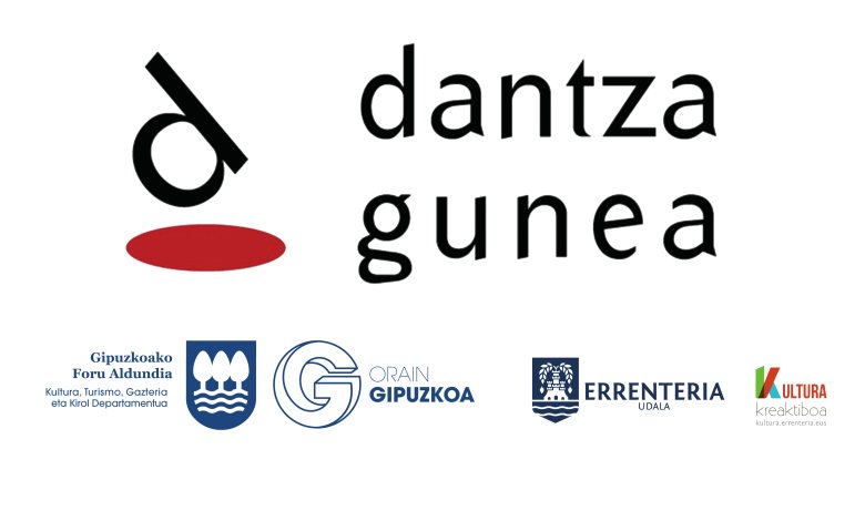 Dantzagunearen logoa , dantzagune esaten du