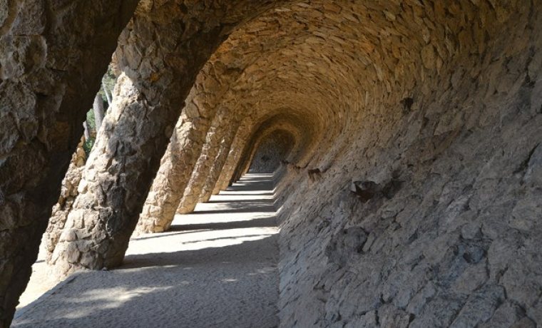 Entrada al Eje Monumental de Park Güell