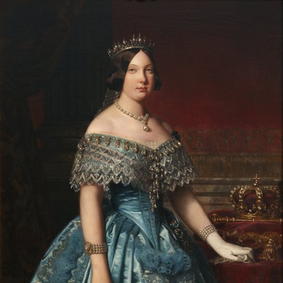 "Retrato de Isabel II", Federico de Madrazo, 1849