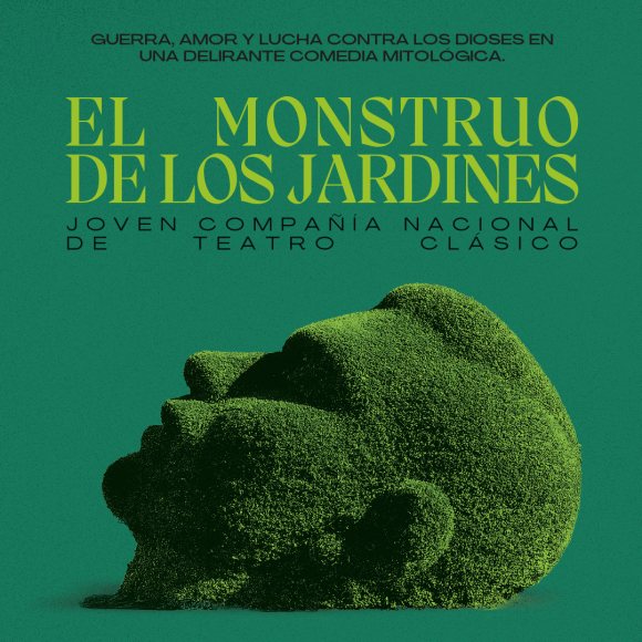 Cartel El monstruo de los jardines