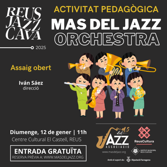 Assaig Obert MAS DEL JAZZ ORCHESTRA