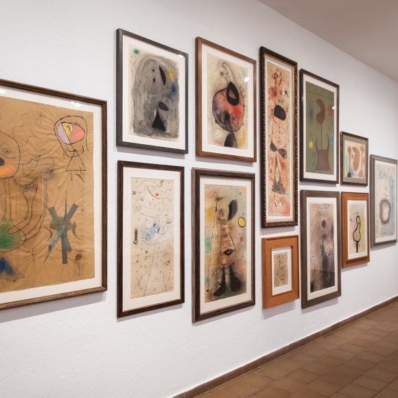 Sala exposició. Miró el llegat més íntim