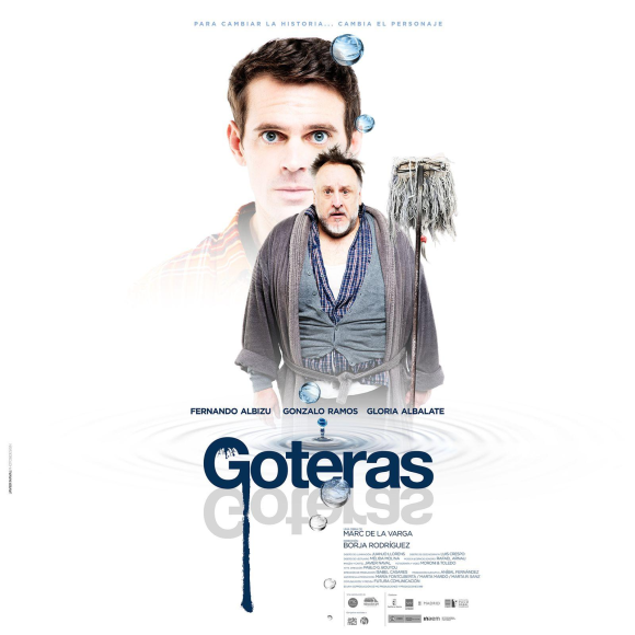 Cartel del espectáculo teatral Goteras