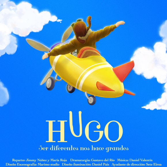 Cartel del espectáculo teatral Hugo