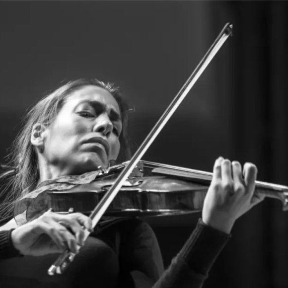 La violinista Leticia Moreno